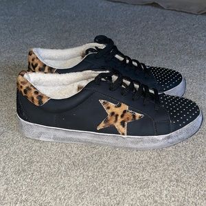 KELLPARKER HOLLYSTUD star sneakers SIZE 8